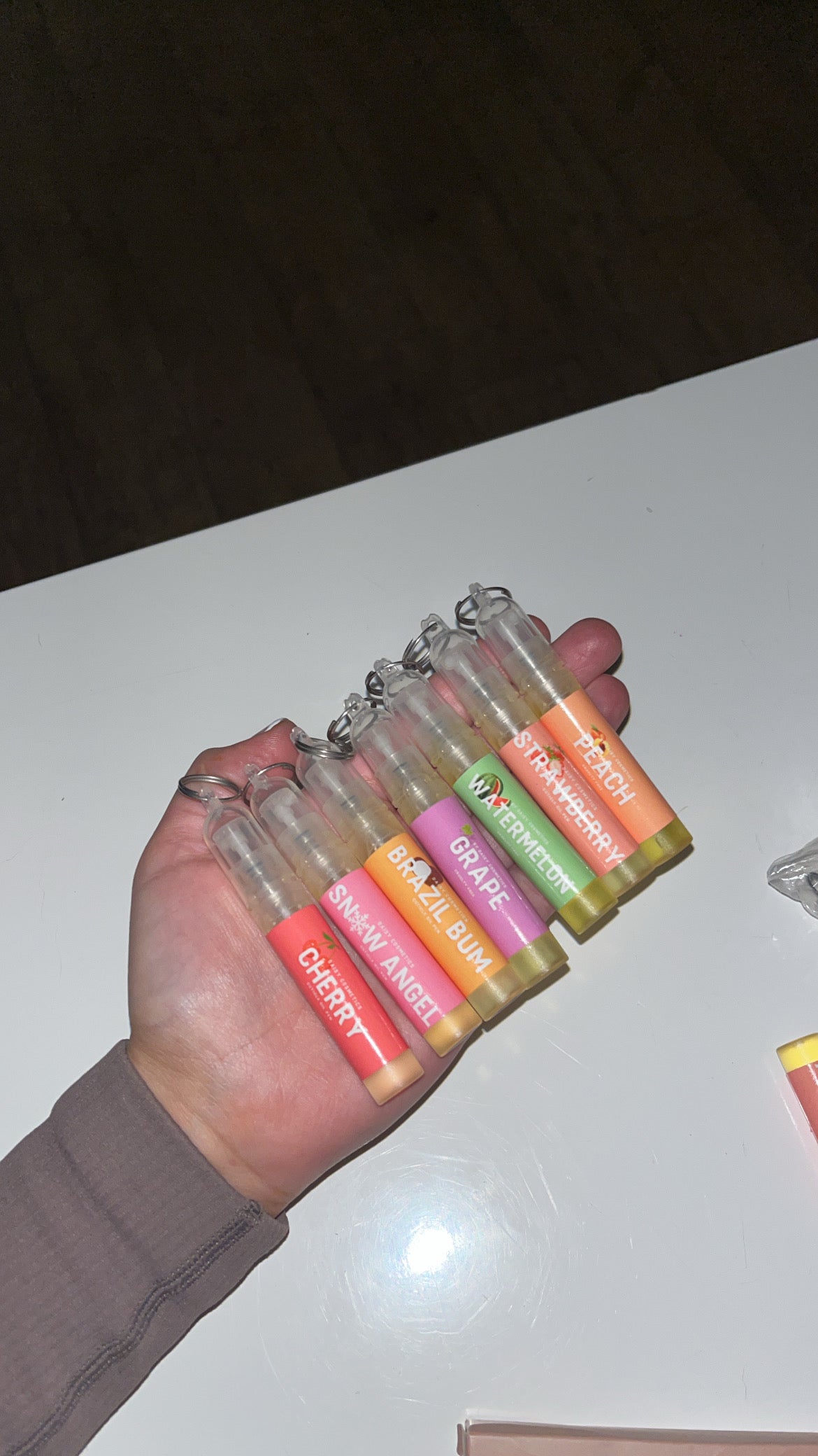 Scented Cuticle Oil Keyring